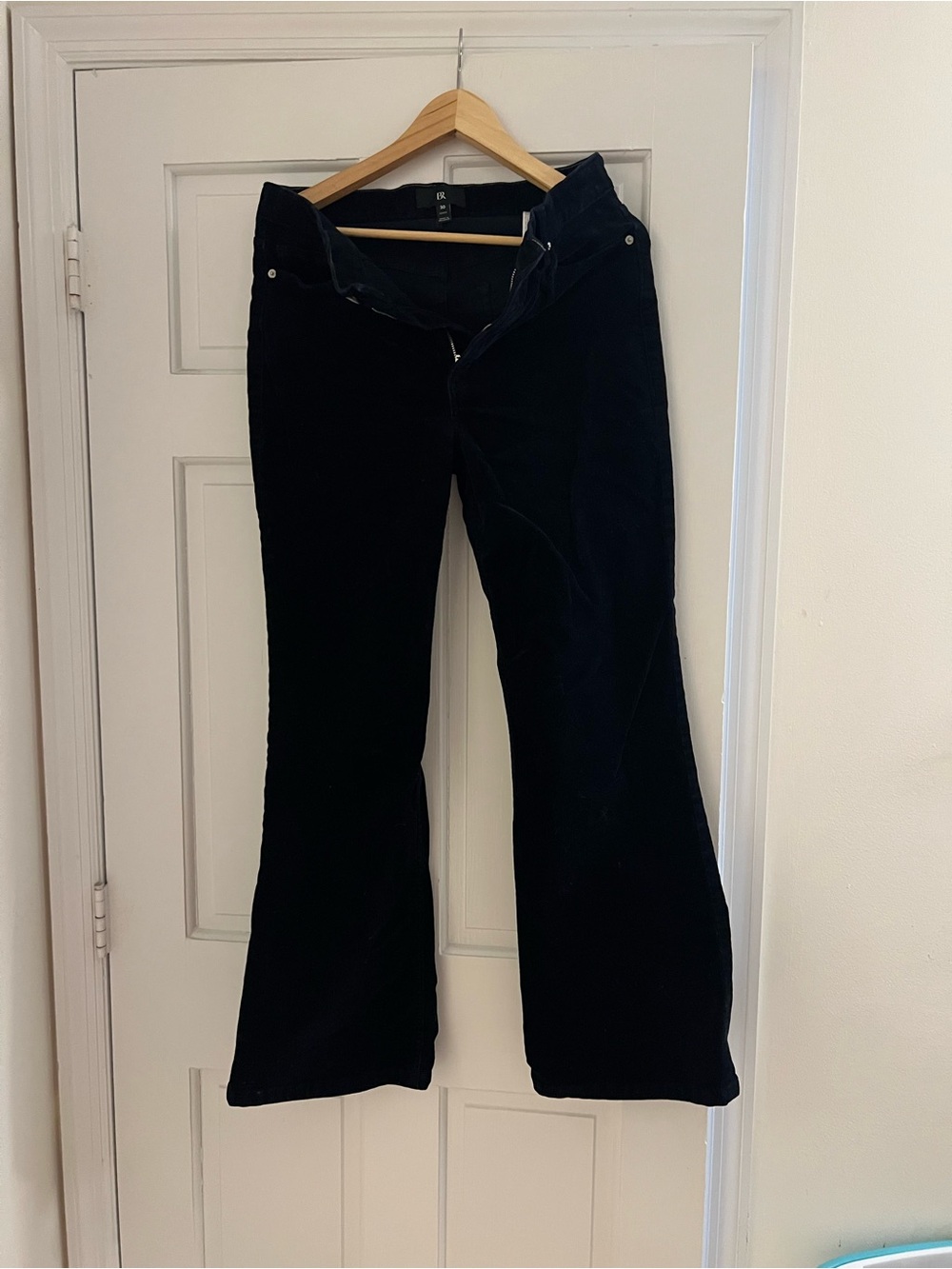 Banana Republic Black Corduroy Flare Pants